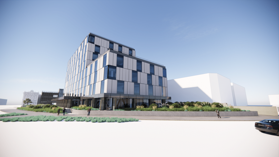 Impressive Facade Unveiled for Invercargill’s New Distinction Hotel