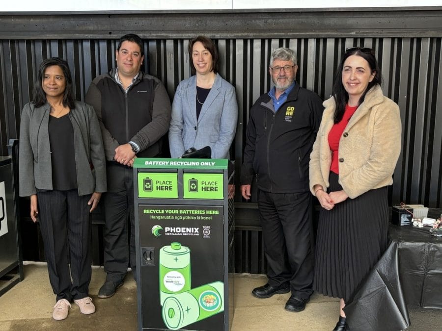 New Battery Recycling Center Opens in Invercargill