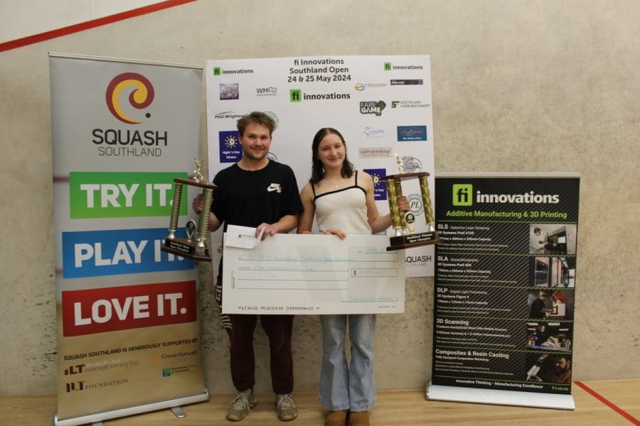 Southland Open Squash Event Sees New Champions Emerge