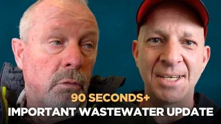 90 Seconds+ Important Wastewater Debate: Costs, Options, and Cultural Impact