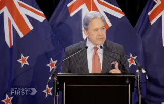 Winston Peters Calls for Unity and Action in Address to Supporters