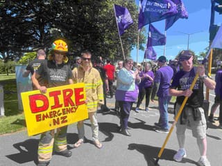 Invercargill Firefighters Strike Action Continues