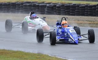 Weather Condition Add To The Challenge At Teretonga Park