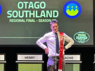 Thomas Slee Wins Southland Young Farmer