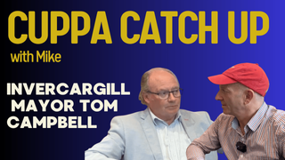 Catch Up Cuppa Launches With Invercargill Mayor Tom Campbell