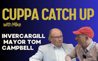 Catch Up Cuppa Launches With Invercargill Mayor Tom Campbell