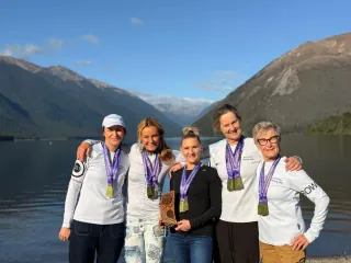 Invercargill Women's Masters Rowers Bring Home Gold