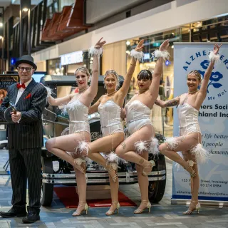 Gangsters Invade Mall for Dementia Fundraiser