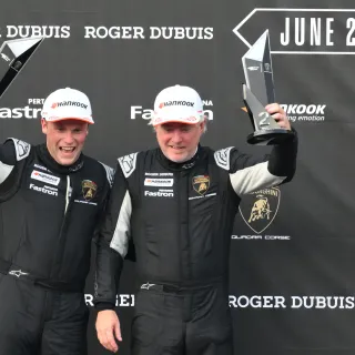 Leitch Charges From Last to Podium at Spa