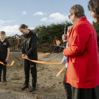 NZ BMX Stars Open Wallacetown's New Tracks