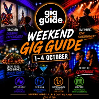 Weekend Gig Guide 1-4 October