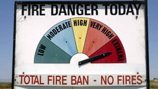 Extreme Fire Danger – Total Fire Ban Now In Place