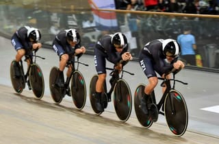 Men’s Team Pursuit Pipped For Opportunity For Bronze Medal Ride