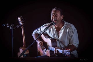 Blues Artist Performs In The South