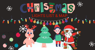 Professional Real Estate Christmas Lights Map