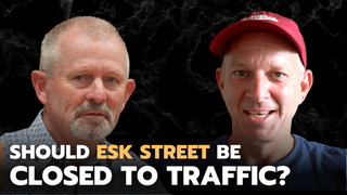 90 Seconds+ With Invercargill Mayor Nobby Clark – Esk Street & Traffic