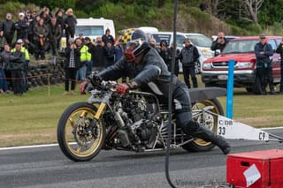 Action Photos From Burt Munro Challenge Bluff Hill Climb