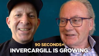 90 Seconds+ with Deputy Mayor Tom Campbell – Invercargill Growth, Speed Limits