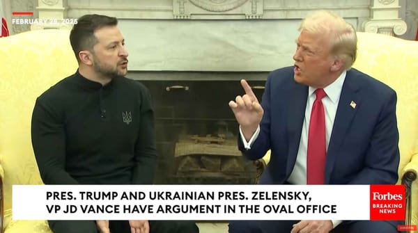 Watch: Trump And Zelensky Clash In Heated Oval Office Debate