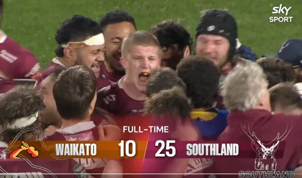 Southland Stags Claim Ranfurly Shield in Victory Over Waikato