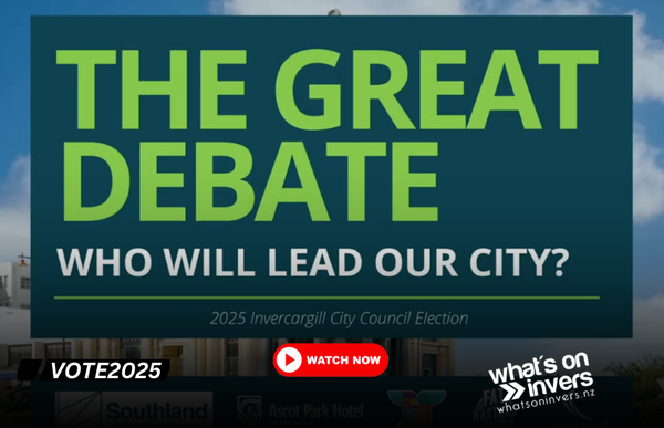 WATCH: Candidates Face Off in Invercargill Mayoral Debate
