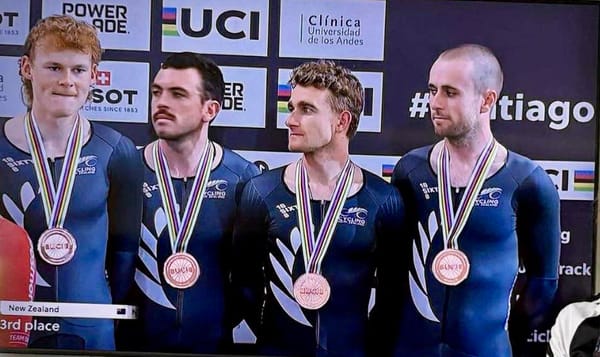 Kiwi Men Claim Bronze in Team Pursuit