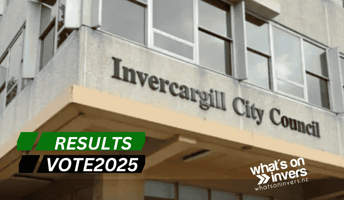 Tom Campbell New Invercargill City Mayor - Full List Progess Results
