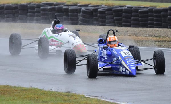 Weather Condition Add To The Challenge At Teretonga Park