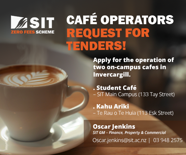 Café Operators — Big Opportunity at SIT!