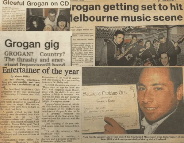 Muso Mondays: Remembering Invercargill Band Grogan
