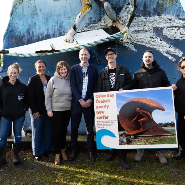 New Surfer Statue Coming to Colac Bay
