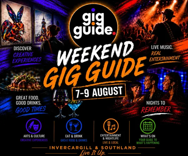 Weekend Gig Guide 7-9 August