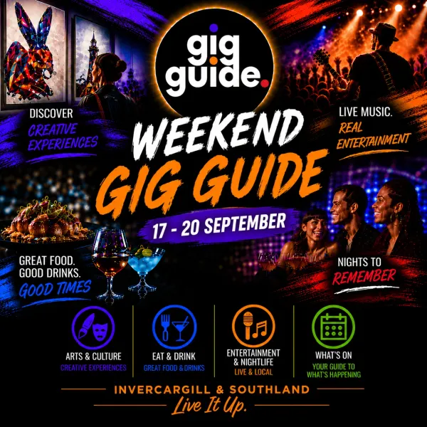 Weekend Gig Guide 17 – 20 September