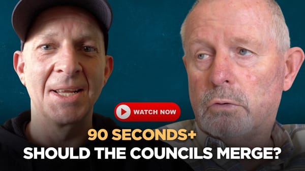 90 Seconds+ with Invercargill Mayor Clark, Donovan Farm, Councils Merger