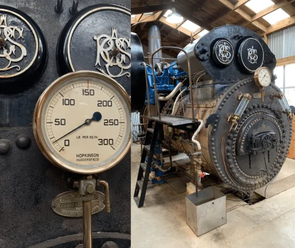 Experience Engineering History: Garrett Steam Engine Live at Thornbury This Weekend