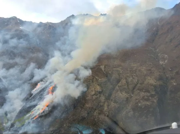 Walter Peak Fire Grows To 1200 Hectares