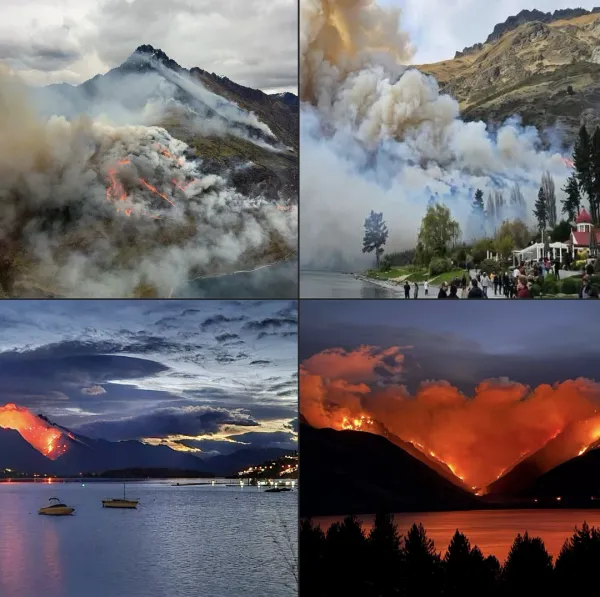 Rain Helps Suppress Walter Peak Blaze