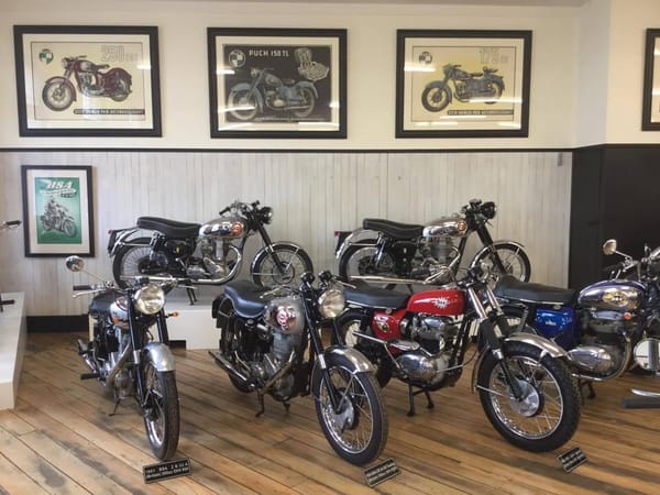 Look Thru Classic Motorcycle Mecca (photos + video)