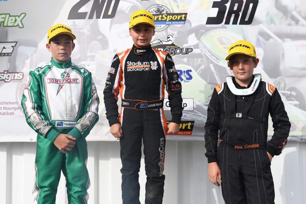 Crosbie Takes National Podium