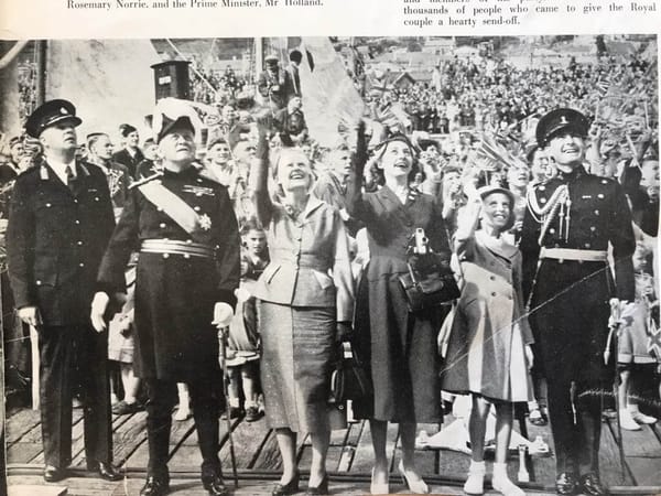 Friday Flashback Heritage Month – 1954 Royal Visit to New Zealand