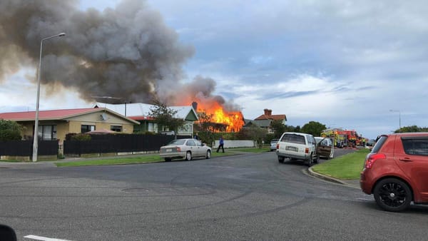 Fire Destroys Bowmont Street House