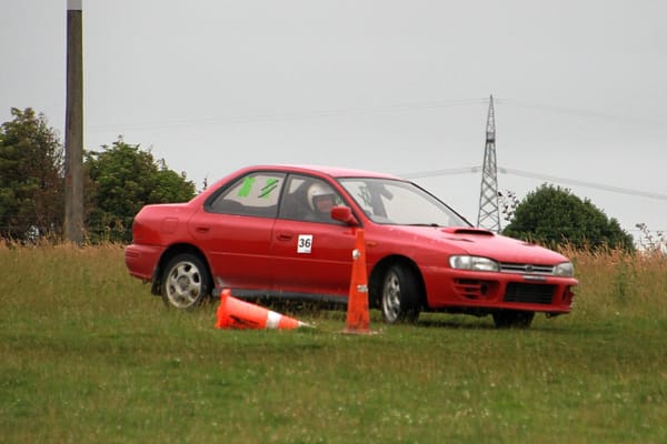 Huge Entires For The grass Autocross Event