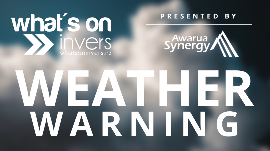 Awarua Synergy Weather Warning – Thunderstorms