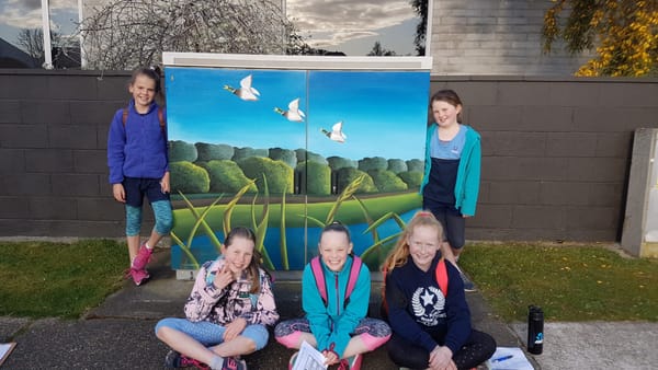 Exploring Invercargill’s Artistic Walks – Just Follow The Painted Chorus Boxes