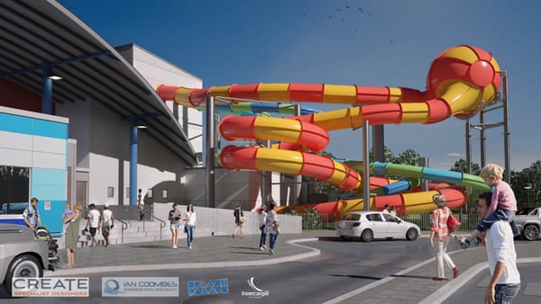 Work Set To Start On Three New Hydroslides At Splash Palace