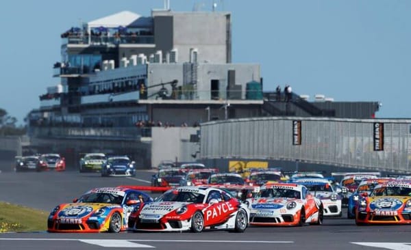 Evans Fourth as Almond Wins Carrera Cup Race at The Bend