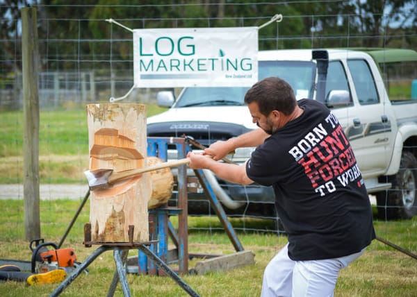 South Island Wood Chopping to Star at Southland A & P Show