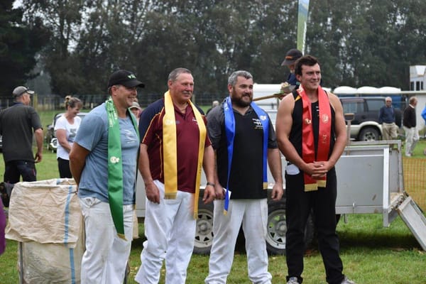 International Woodchopping between Australia and NZ