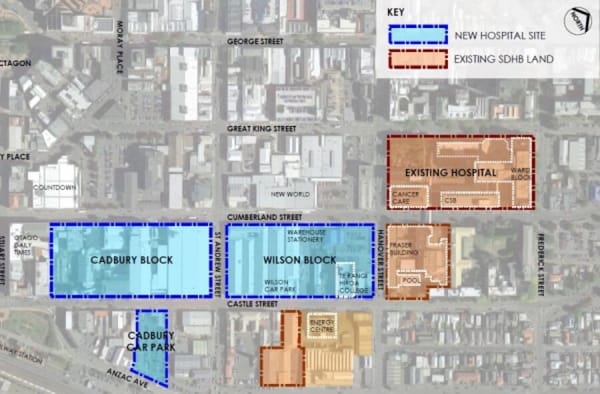 Southern DHB Welcomes New Dunedin Hospital Site Announcement