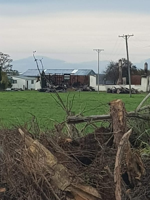 Collinson Road House Destroyed By Fire